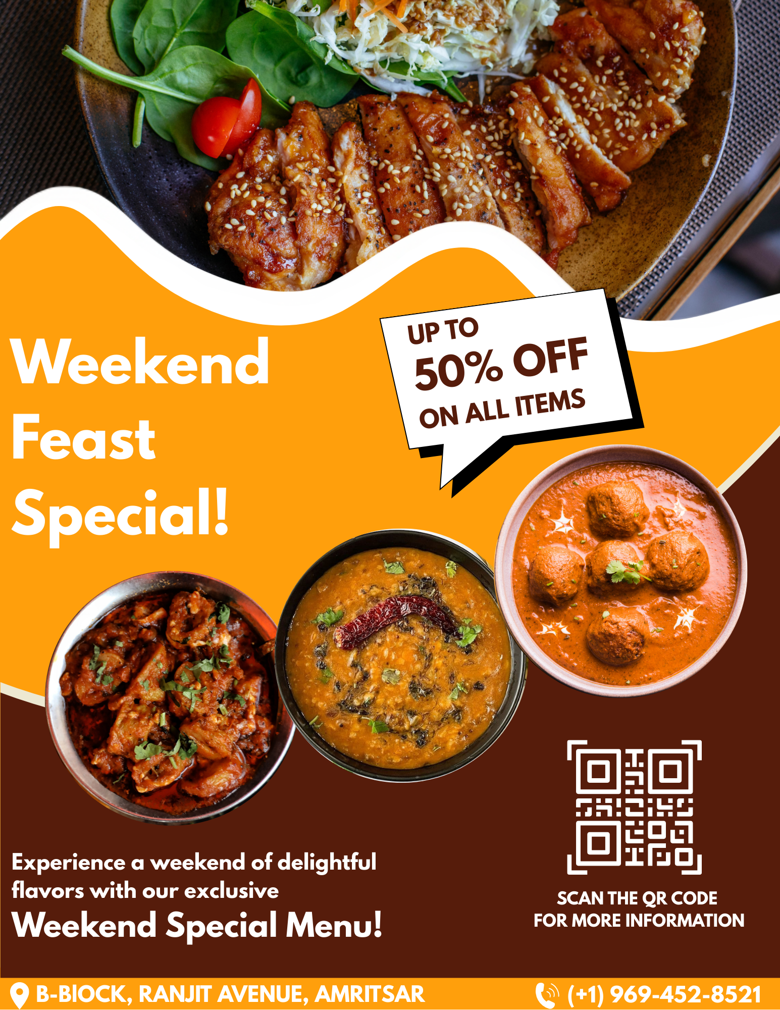 Special Weekend Menu The Ultimate Dining Experience!